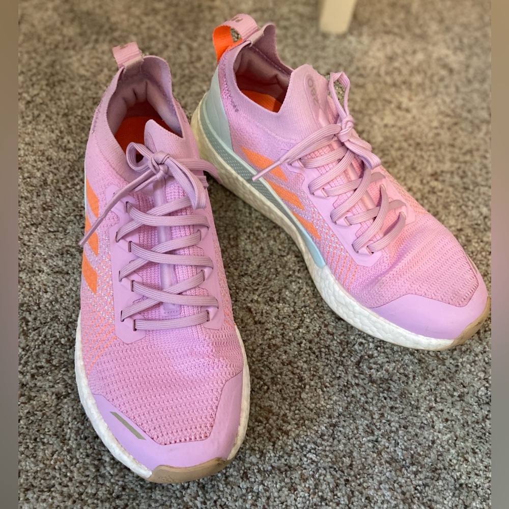 adidas Women's Purple and Orange Running Shoes